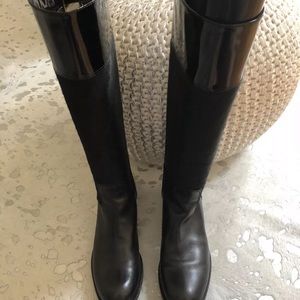 Diego dolcini black cowhide boots size 38